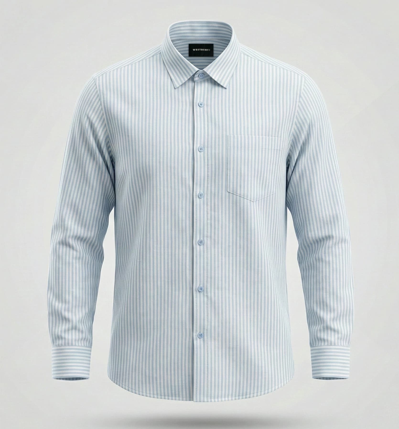 Men’s Cotton Full Sleeve Executive Stripe Shirt