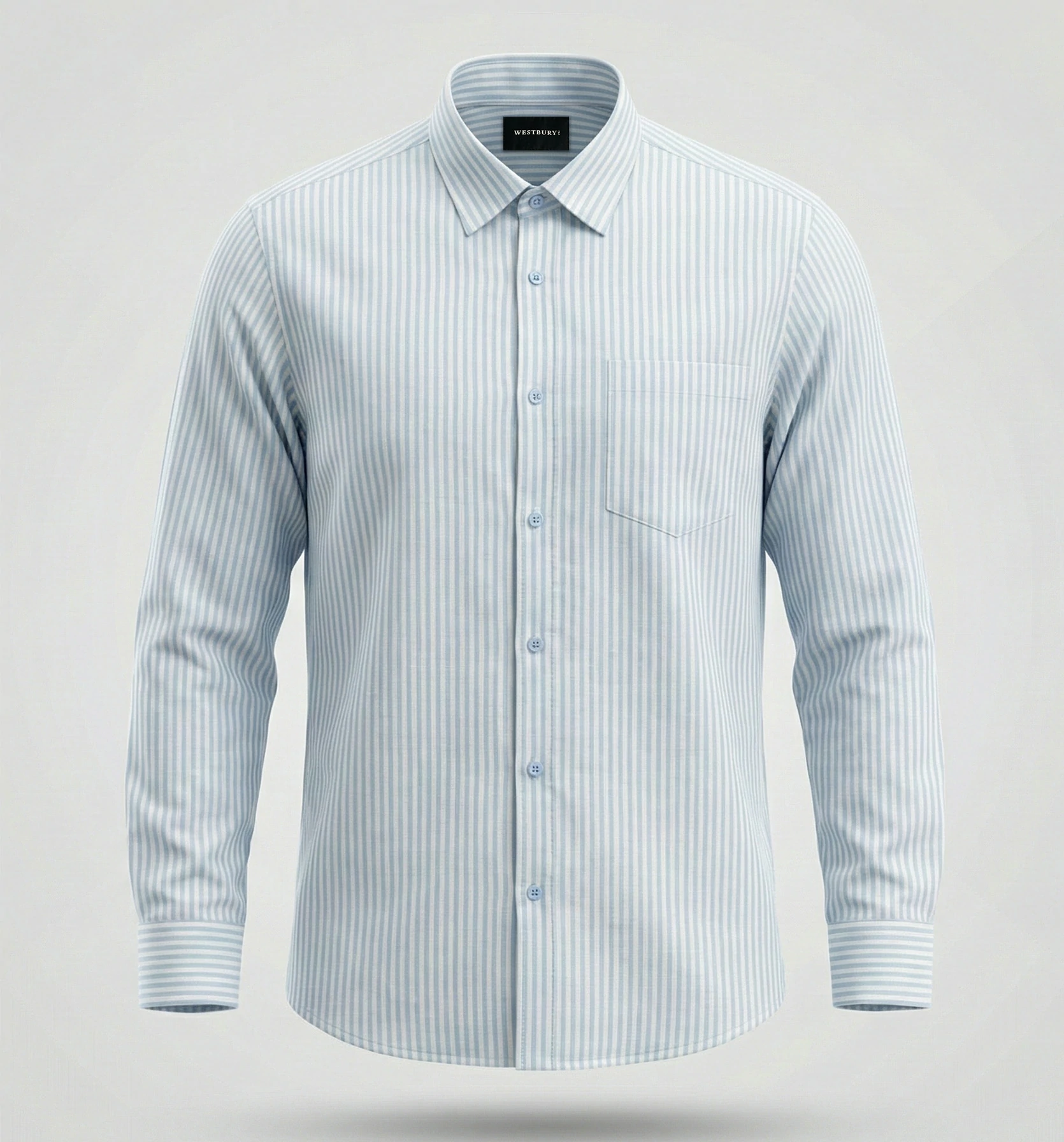 Men’s Cotton Full Sleeve Executive Stripe Shirt